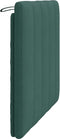 vidaXL - Hoofdbordkussen - 100 - cm - fluweel - donkergroen