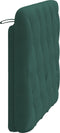 vidaXL - Hoofdbordkussen - 100 - cm - fluweel - donkergroen