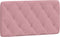 vidaXL - Hoofdbordkussen - 100 - cm - fluweel - roze