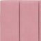 vidaXL - Hoofdbordkussen - 100 - cm - fluweel - roze