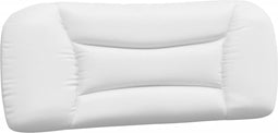 vidaXL - Hoofdbordkussen - 100 - cm - kunstleer - wit