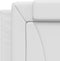 vidaXL - Hoofdbordkussen - 100 - cm - kunstleer - wit