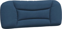 vidaXL - Hoofdbordkussen - 100 - cm - stof - blauw