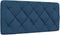 vidaXL - Hoofdbordkussen - 100 - cm - stof - blauw