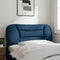 vidaXL - Hoofdbordkussen - 100 - cm - stof - blauw