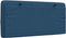 vidaXL - Hoofdbordkussen - 100 - cm - stof - blauw