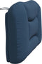 vidaXL - Hoofdbordkussen - 100 - cm - stof - blauw