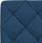 vidaXL - Hoofdbordkussen - 100 - cm - stof - blauw