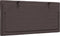 vidaXL - Hoofdbordkussen - 100 - cm - stof - donkerbruin