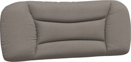 vidaXL - Hoofdbordkussen - 100 - cm - stof - taupe