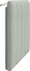 vidaXL - Hoofdbordkussen - 100 - cm - velvet - lichtgrijs