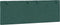 vidaXL - Hoofdbordkussen - 120 - cm - fluweel - donkergroen