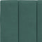 vidaXL - Hoofdbordkussen - 120 - cm - fluweel - donkergroen