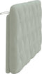 vidaXL - Hoofdbordkussen - 120 - cm - fluweel - lichtgrijs