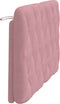 vidaXL - Hoofdbordkussen - 120 - cm - fluweel - roze