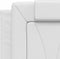 vidaXL - Hoofdbordkussen - 120 - cm - kunstleer - wit