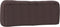 vidaXL - Hoofdbordkussen - 120 - cm - stof - donkerbruin
