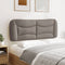 vidaXL - Hoofdbordkussen - 120 - cm - stof - taupe