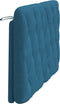 vidaXL - Hoofdbordkussen - 140 - cm - fluweel - blauw