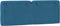 vidaXL - Hoofdbordkussen - 140 - cm - fluweel - blauw