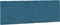 vidaXL - Hoofdbordkussen - 140 - cm - fluweel - blauw