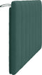 vidaXL - Hoofdbordkussen - 140 - cm - fluweel - donkergroen