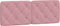 vidaXL - Hoofdbordkussen - 140 - cm - fluweel - roze