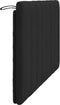 vidaXL - Hoofdbordkussen - 140 - cm - fluweel - zwart