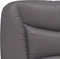 vidaXL - Hoofdbordkussen - 140 - cm - kunstleer - grijs