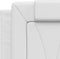 vidaXL - Hoofdbordkussen - 140 - cm - kunstleer - wit