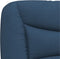 vidaXL - Hoofdbordkussen - 140 - cm - stof - blauw