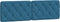 vidaXL - Hoofdbordkussen - 160 - cm - fluweel - blauw