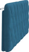 vidaXL - Hoofdbordkussen - 160 - cm - fluweel - blauw