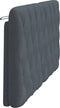 vidaXL - Hoofdbordkussen - 160 - cm - fluweel - donkergrijs