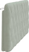 vidaXL-Hoofdbordkussen-160-cm-fluweel-lichtgrijs