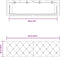 vidaXL - Hoofdbordkussen - 160 - cm - fluweel - roze