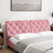 vidaXL - Hoofdbordkussen - 160 - cm - fluweel - roze