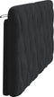 vidaXL - Hoofdbordkussen - 160 - cm - fluweel - zwart