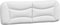 vidaXL - Hoofdbordkussen - 160 - cm - kunstleer - wit