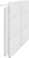 vidaXL - Hoofdbordkussen - 160 - cm - kunstleer - wit