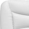 vidaXL - Hoofdbordkussen - 160 - cm - kunstleer - wit
