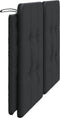 vidaXL - Hoofdbordkussen - 160 - cm - kunstleer - zwart