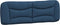 vidaXL - Hoofdbordkussen - 160 - cm - stof - blauw