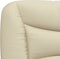 vidaXL - Hoofdbordkussen - 160 - cm - stof - crèmekleurig