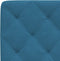 vidaXL - Hoofdbordkussen - 180 - cm - fluweel - blauw