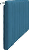 vidaXL - Hoofdbordkussen - 180 - cm - fluweel - blauw