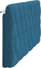 vidaXL - Hoofdbordkussen - 180 - cm - fluweel - blauw