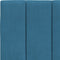 vidaXL - Hoofdbordkussen - 180 - cm - fluweel - blauw
