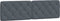 vidaXL - Hoofdbordkussen - 180 - cm - fluweel - donkergrijs