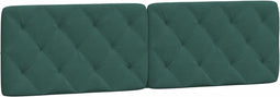 vidaXL-Hoofdbordkussen-180-cm-fluweel-donkergroen